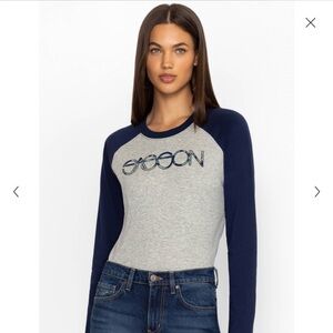 NWT Johnny Was Baseball Tee